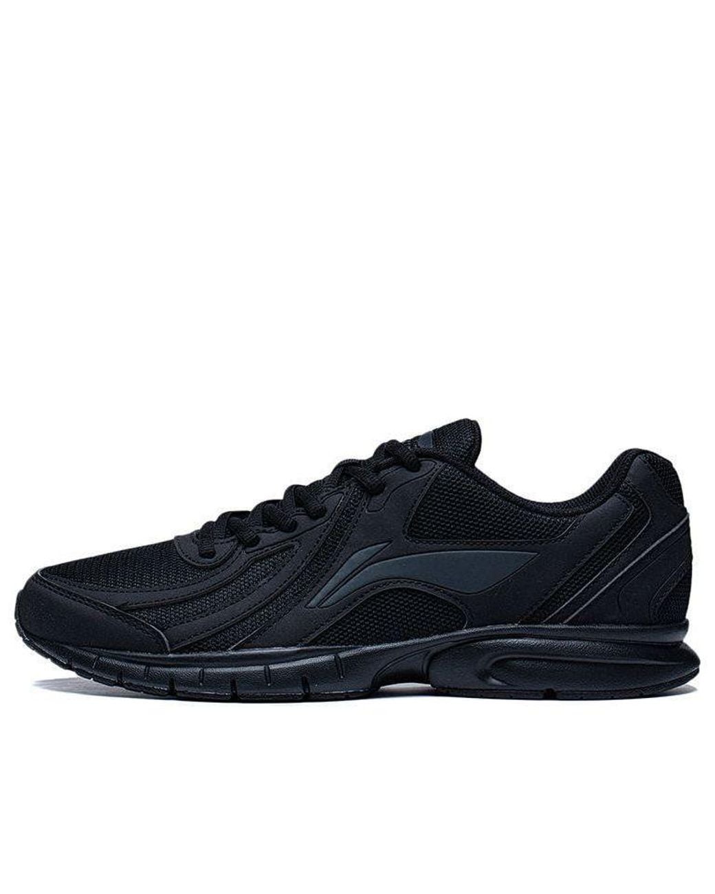 Li-ning Blue One Piece Lightweight Running Shoes for men