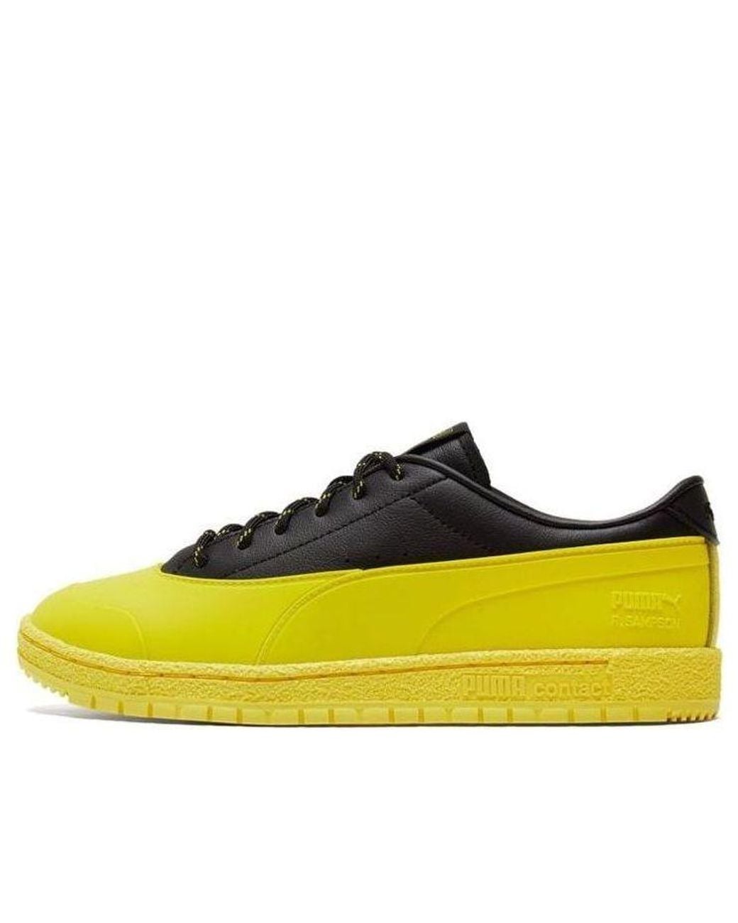 PUMA Yellow X Maison Kitsuné Ralph Sampson 70 Sneakers for men