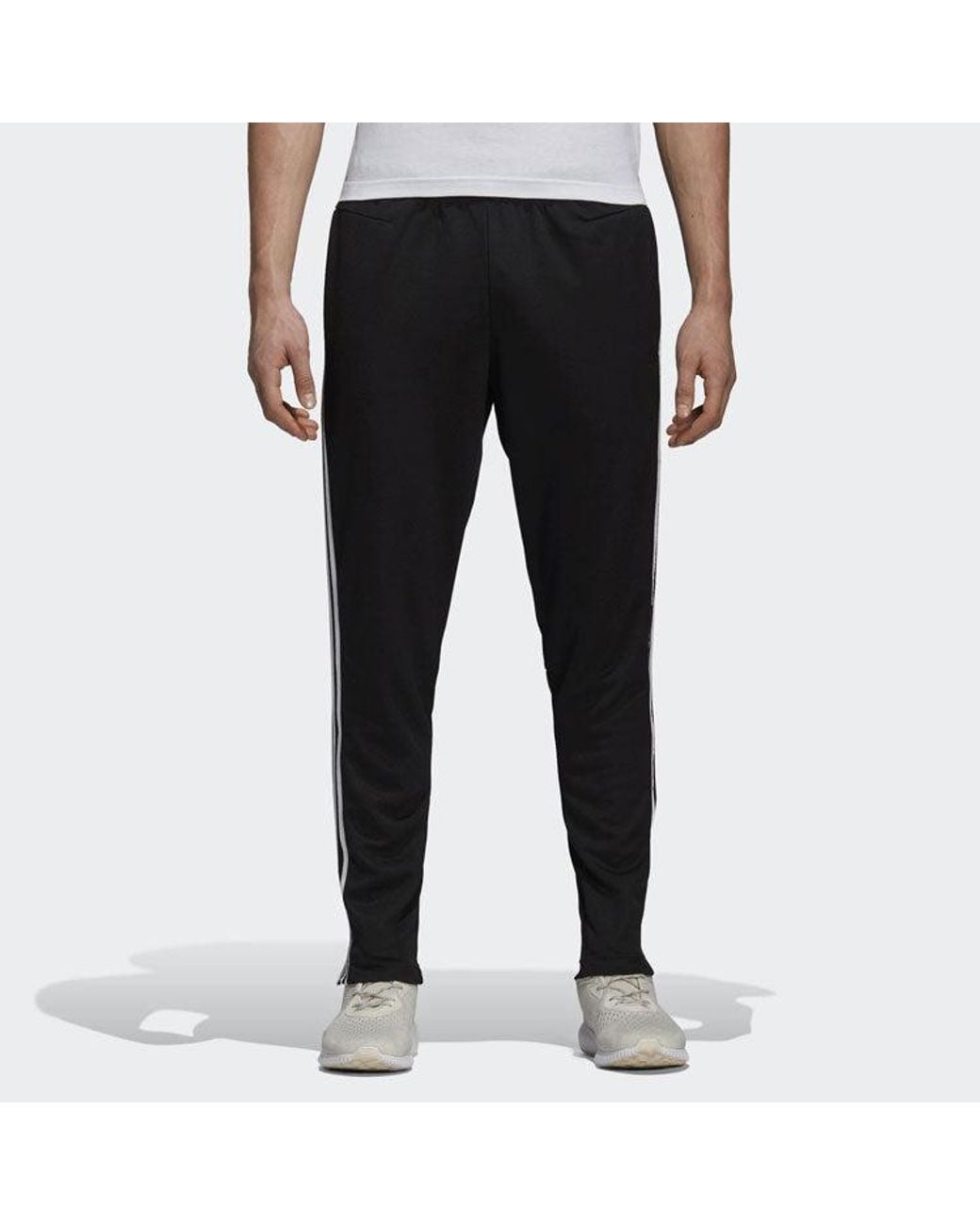 Adidas Black Sports Casual Knit Long Pants for men