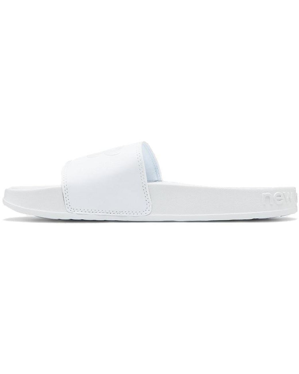 New Balance White (Wmns) 200 Slide