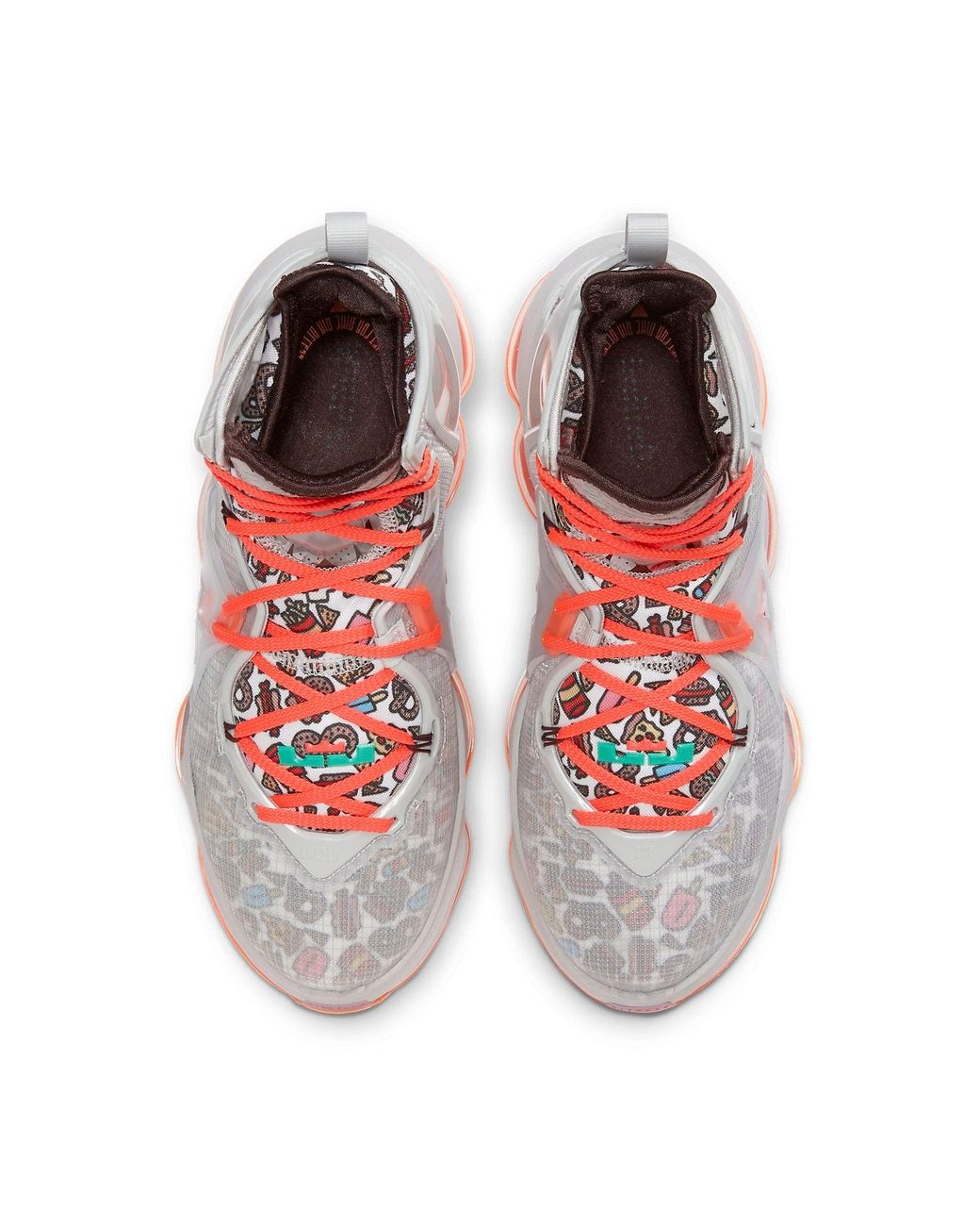 Nike White Lebron 19 Ep 'Fast Food' for men