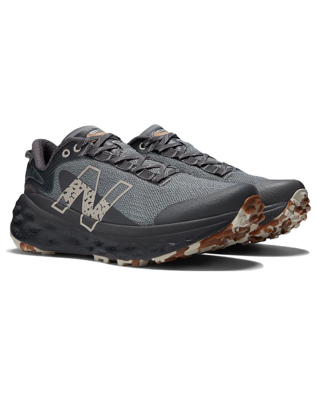 New Balance Gray Fresh Foam X More Trail V2 'Castlerock Phantom' for men