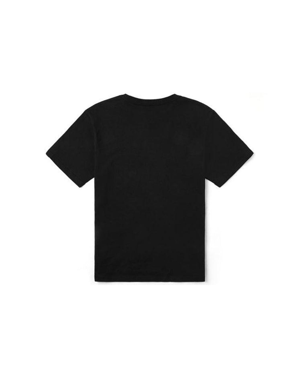 Vans Black Logo Printing Round-Neck