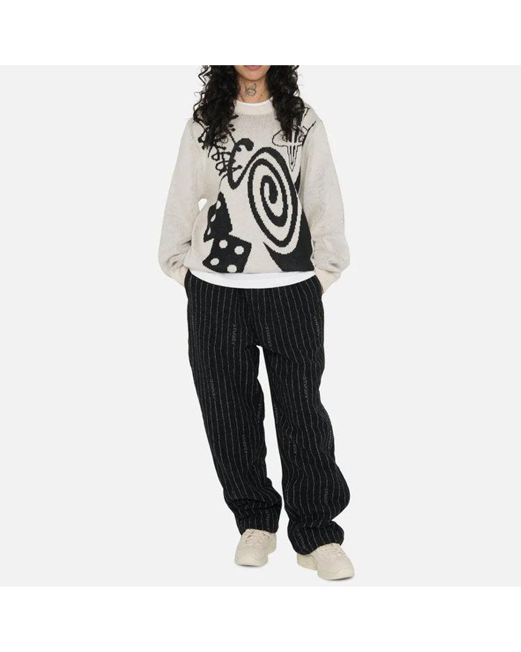 Nike Black X Stussy Joggers Asia Sizing for men