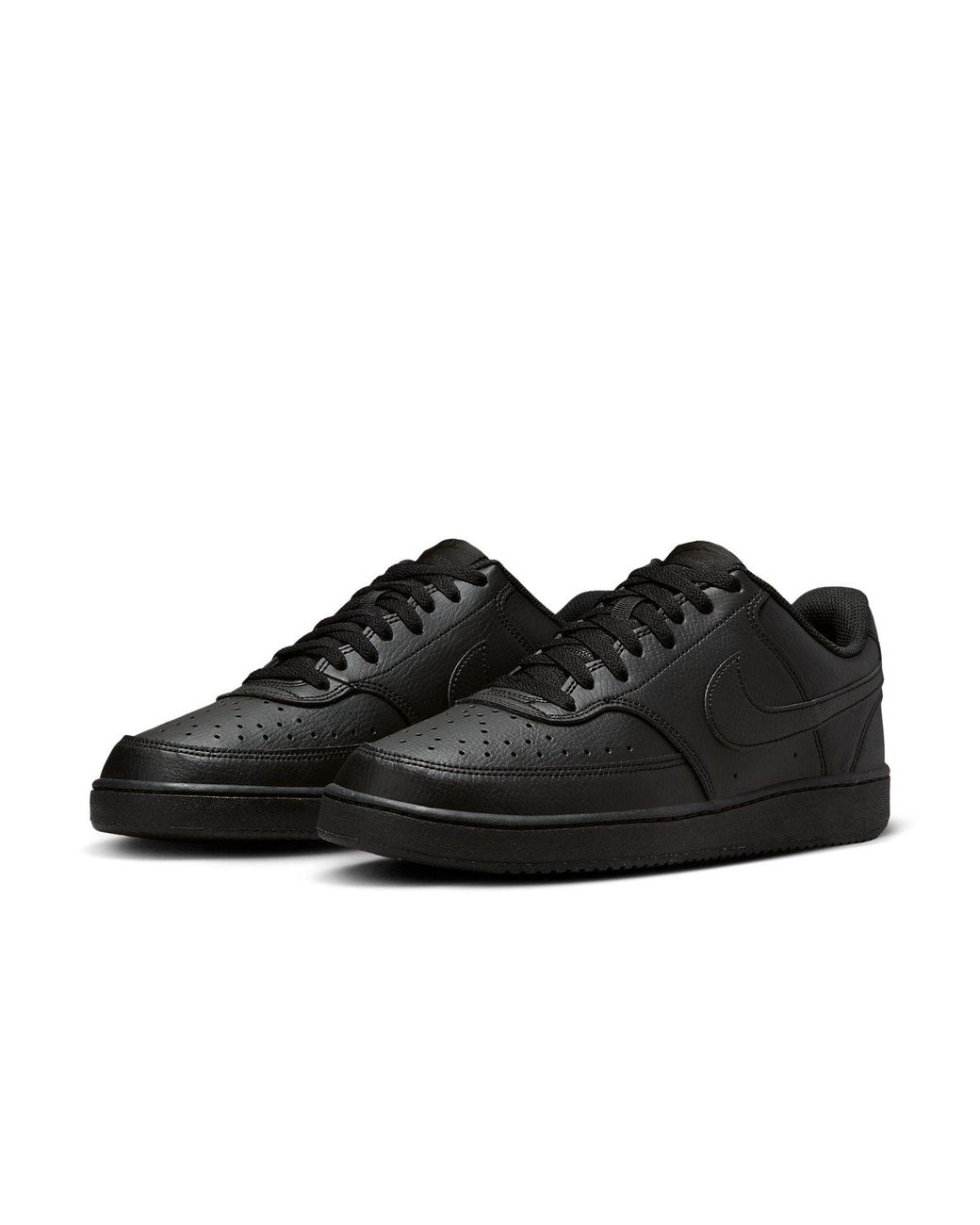 Nike Black Court Vision Low for men