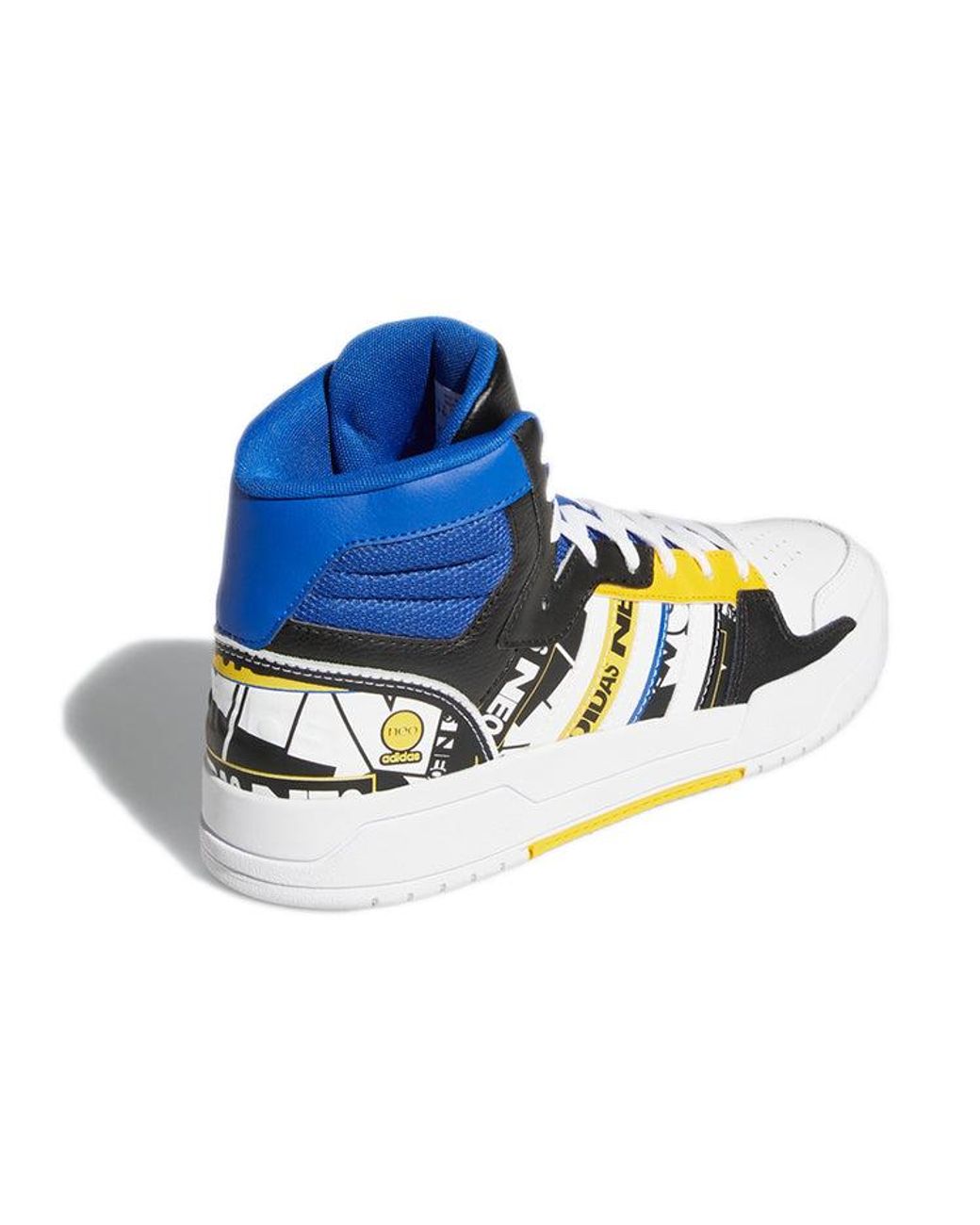 Adidas Blue Entrap Mid 'Golden State Warriors' for men