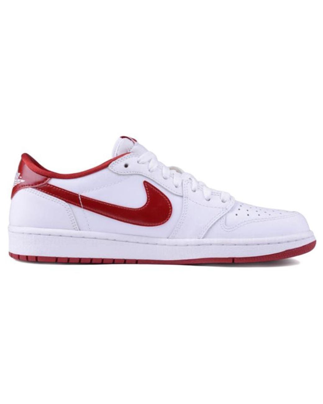 Nike White 1 Retro Low Og 'Varsity' for men
