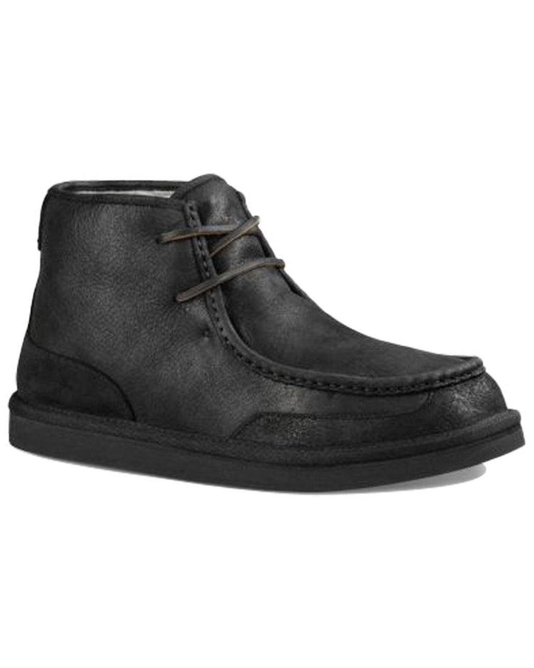 Ugg Black Bosley Series Short Boots for men