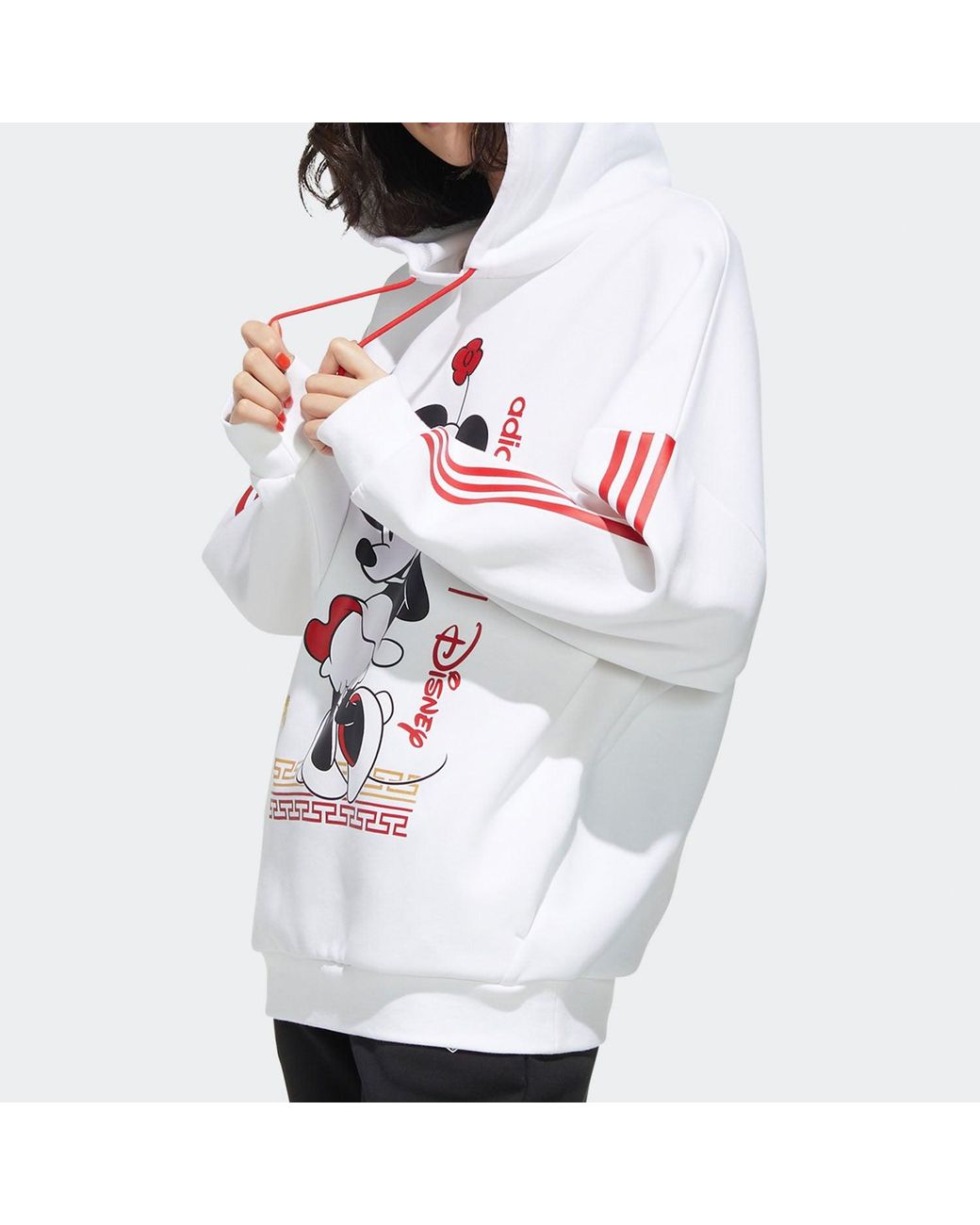 Adidas White (Wmns) Neo X Disney Mickey Mouse Crossover Cny Printing