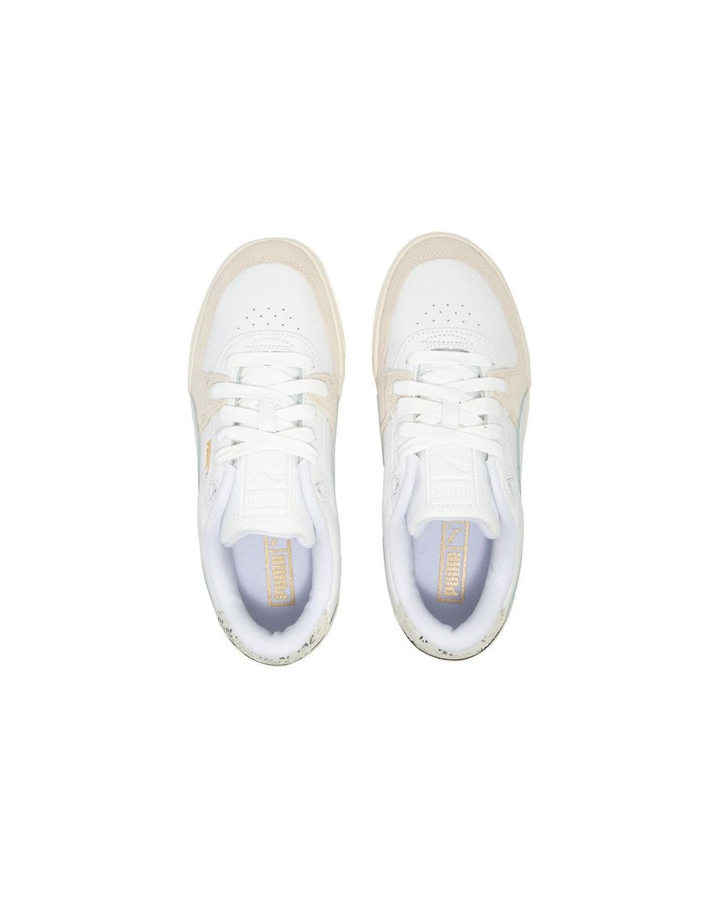 PUMA White Ca Pro Lux Snake Cream' for men
