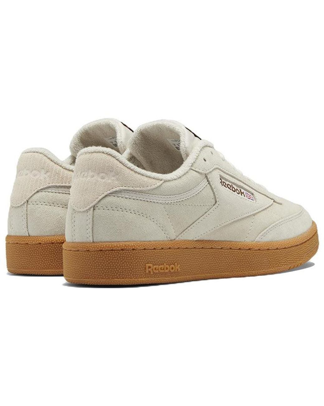 Reebok White Club C 85 'Stucco Gum' for men