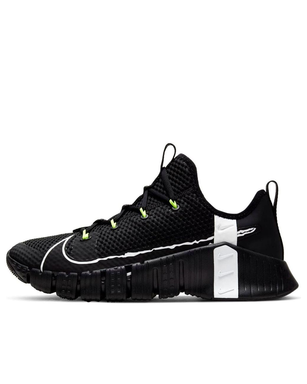 Nike Black Free Metcon 3 Volt' for men