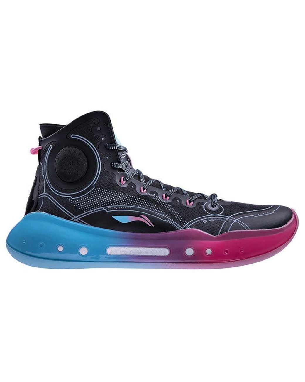 Li-ning Blue Yu Shuai 14 Beng High Basketball Professional Competition Shoes Miami for men