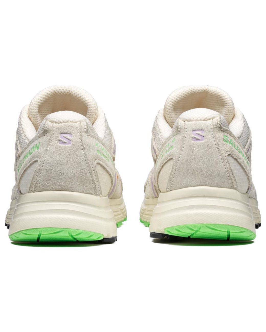 Salomon White X-Mission 4 Suede 'Vanilla' for men