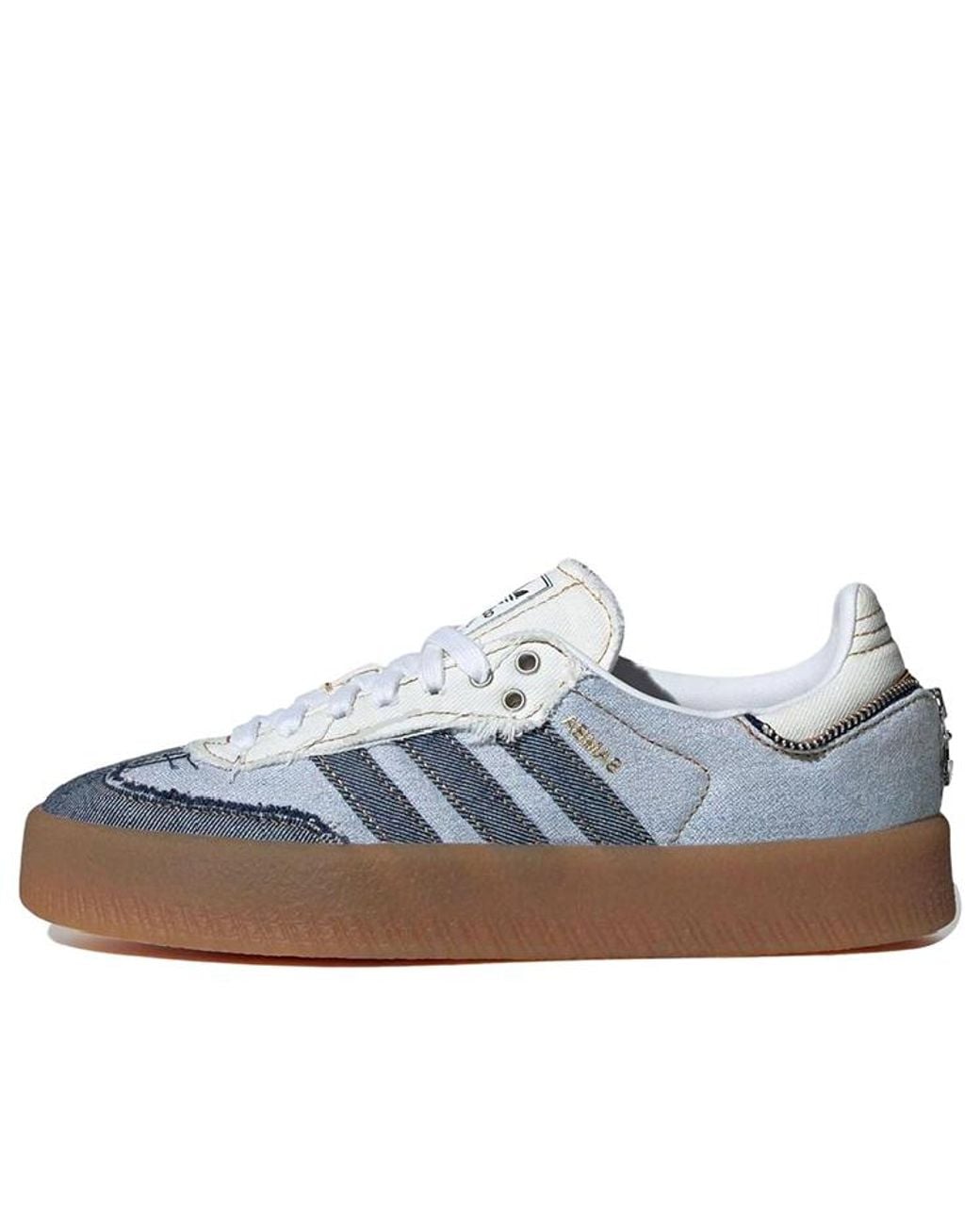 Adidas Blue (Wmns) X Atmos Sambae 'Stacked Denim'