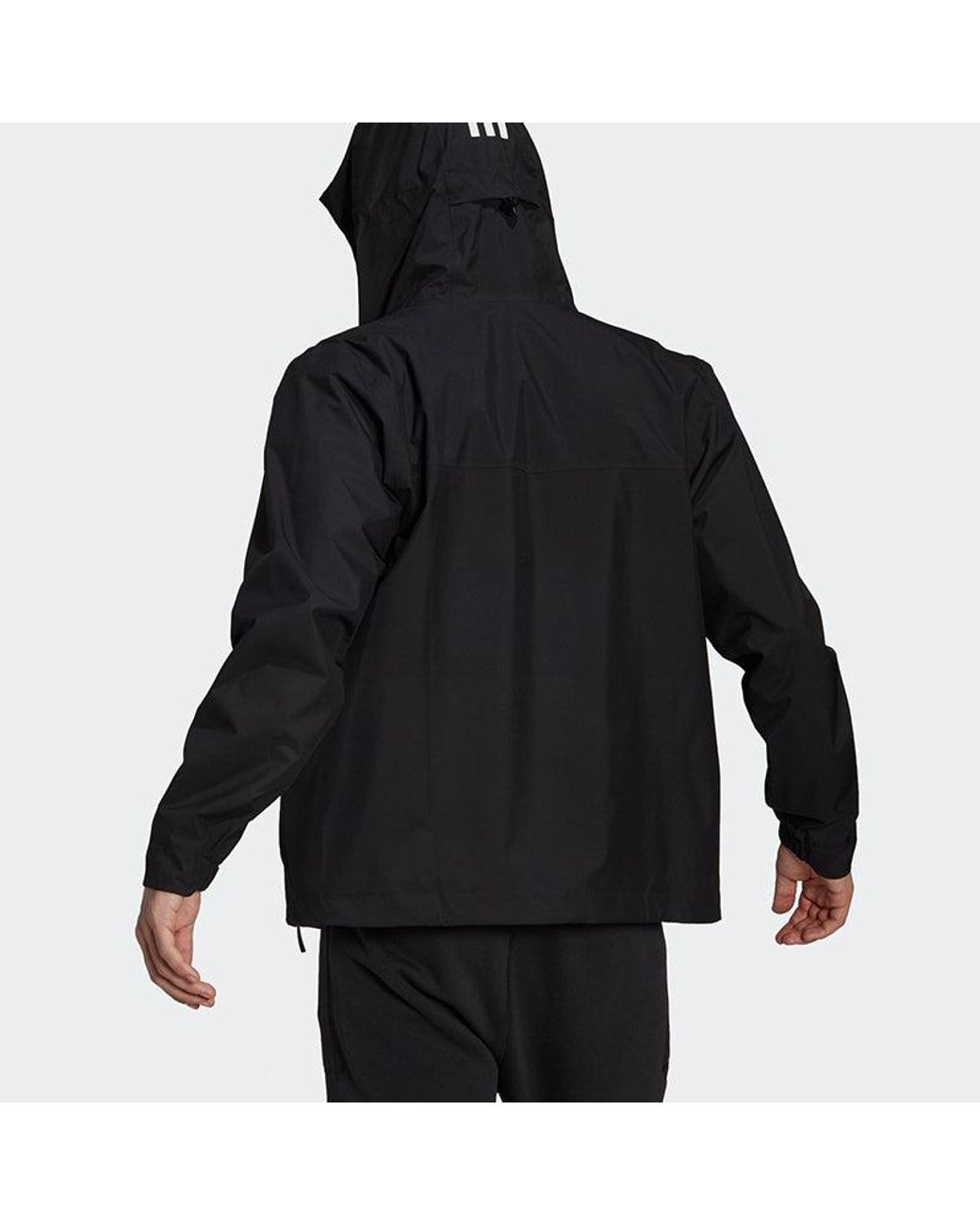 Adidas Black Performance Bsc 3-Stripes R.R. Jacket for men