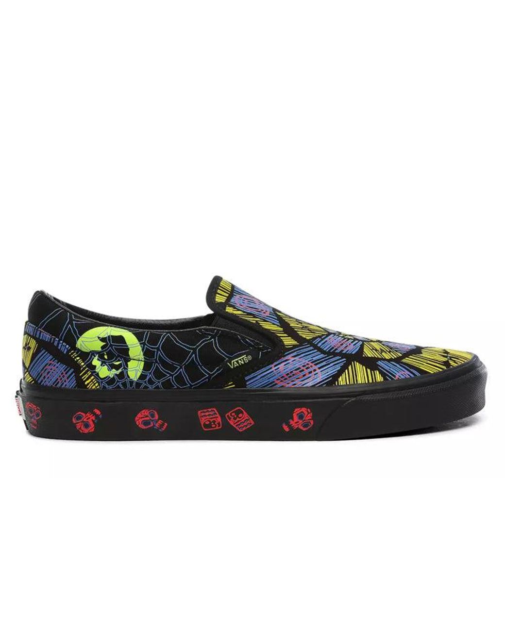 Vans Blue The Nightmare Before Christmas X Classic Slip-On 'Oogie Boogie' for men