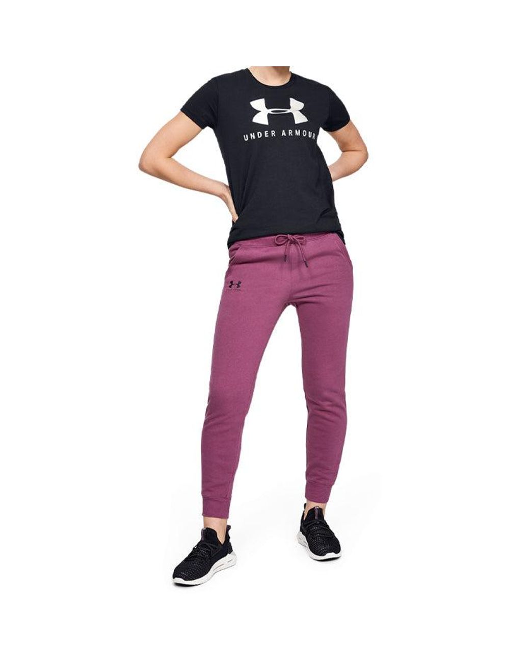 Under Armour Black (Wmns) Sportstyle Classic Round-Neck
