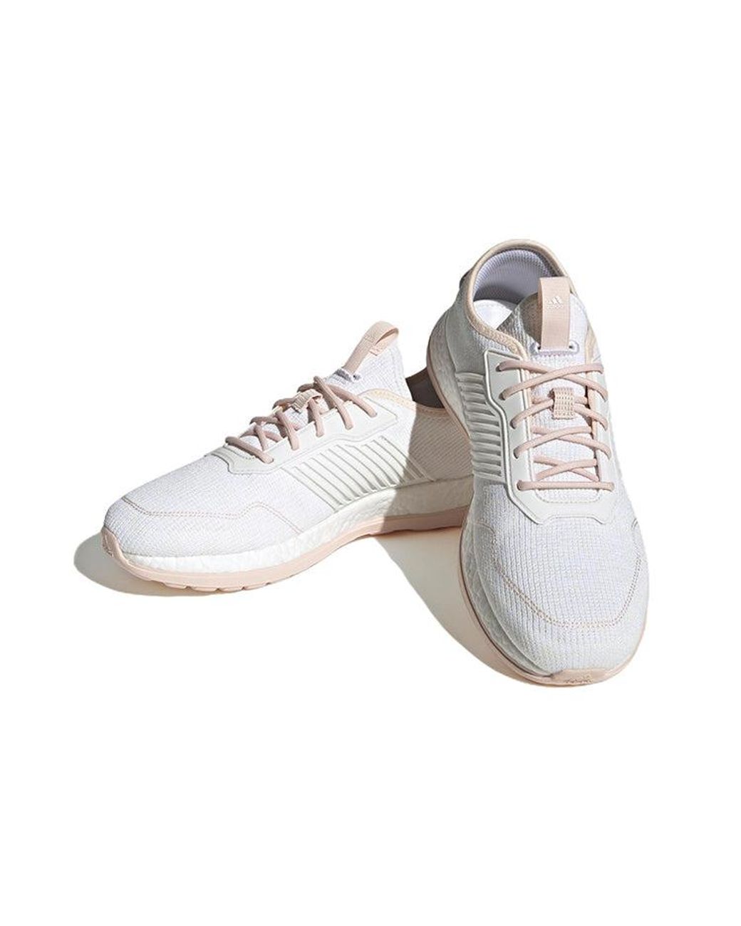 Adidas White (Wmns) Zg Boost Running Shoes