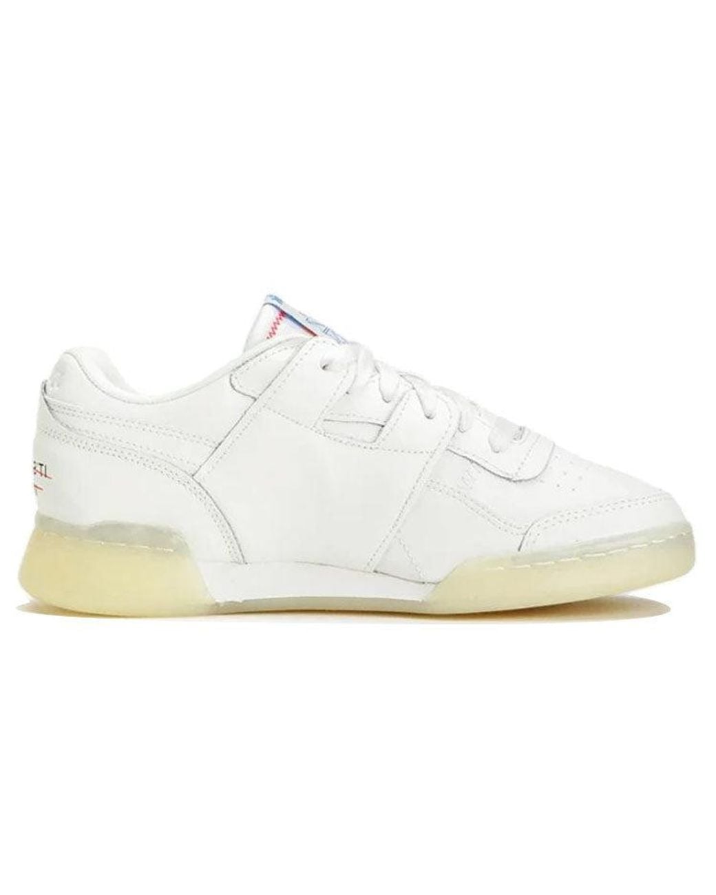 Reebok White (Wmns) Workout Lo Plus 'Chalk Plus'