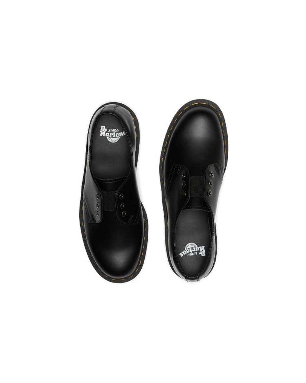 Dr. Martens Black 1461 Elastic Smooth for men
