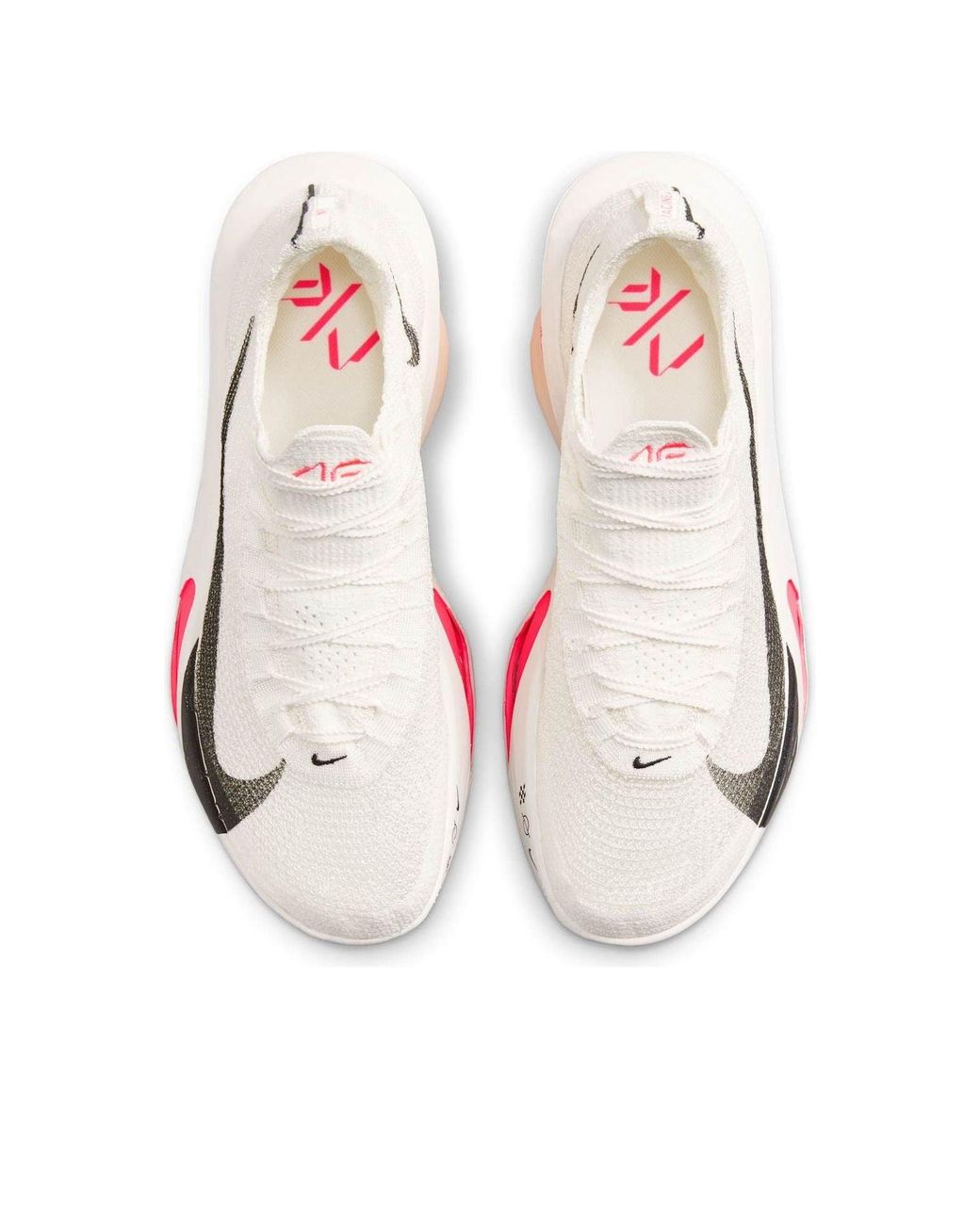 Nike White Alphafly 3 Road Racing Shoes for men
