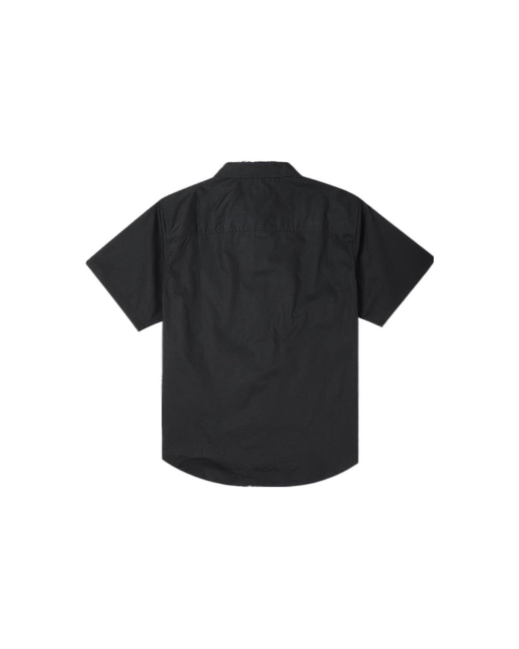 Converse Blue Solid Woven Carpenter Button Down for men