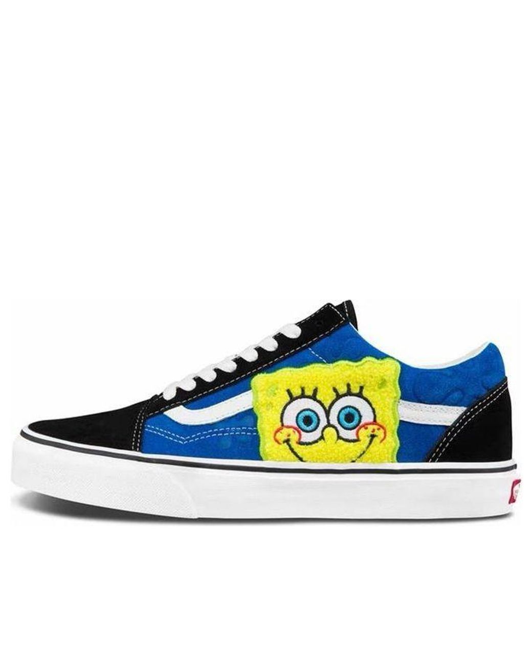 Vans Blue Spongebob Squarepants X Old Skool 'Smile Patch' for men