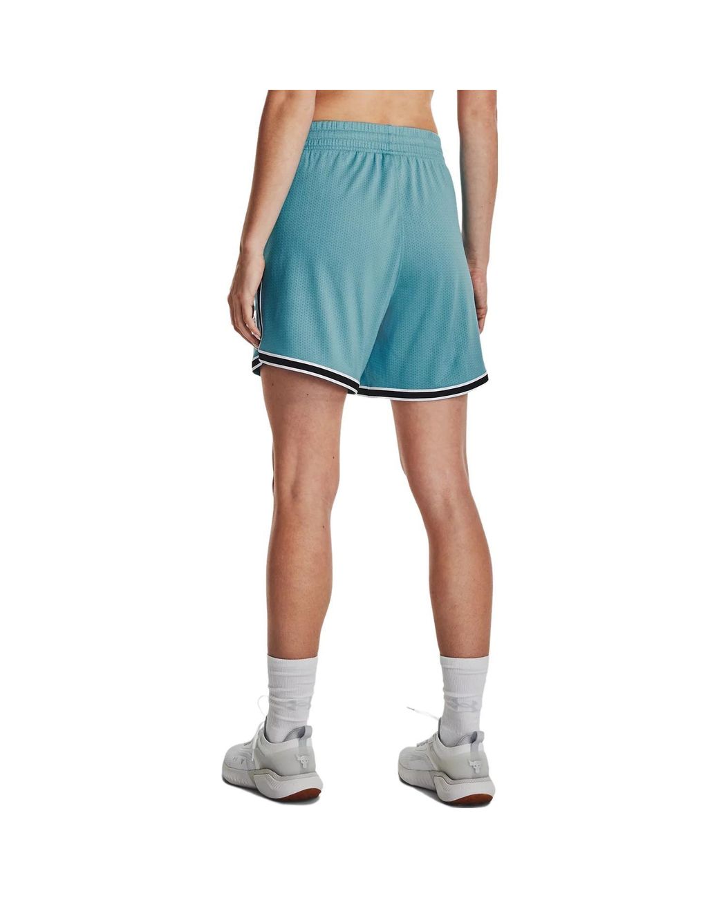 Under Armour Blue (Wmns) Project Rock Penny Mesh Shorts 'Glacier'