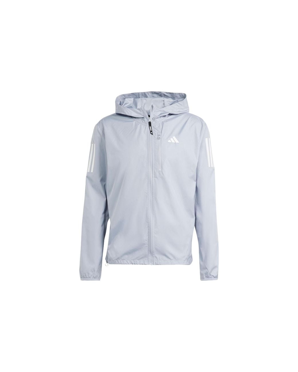 Adidas Blue Own The Run Jacket Asia Sizing for men