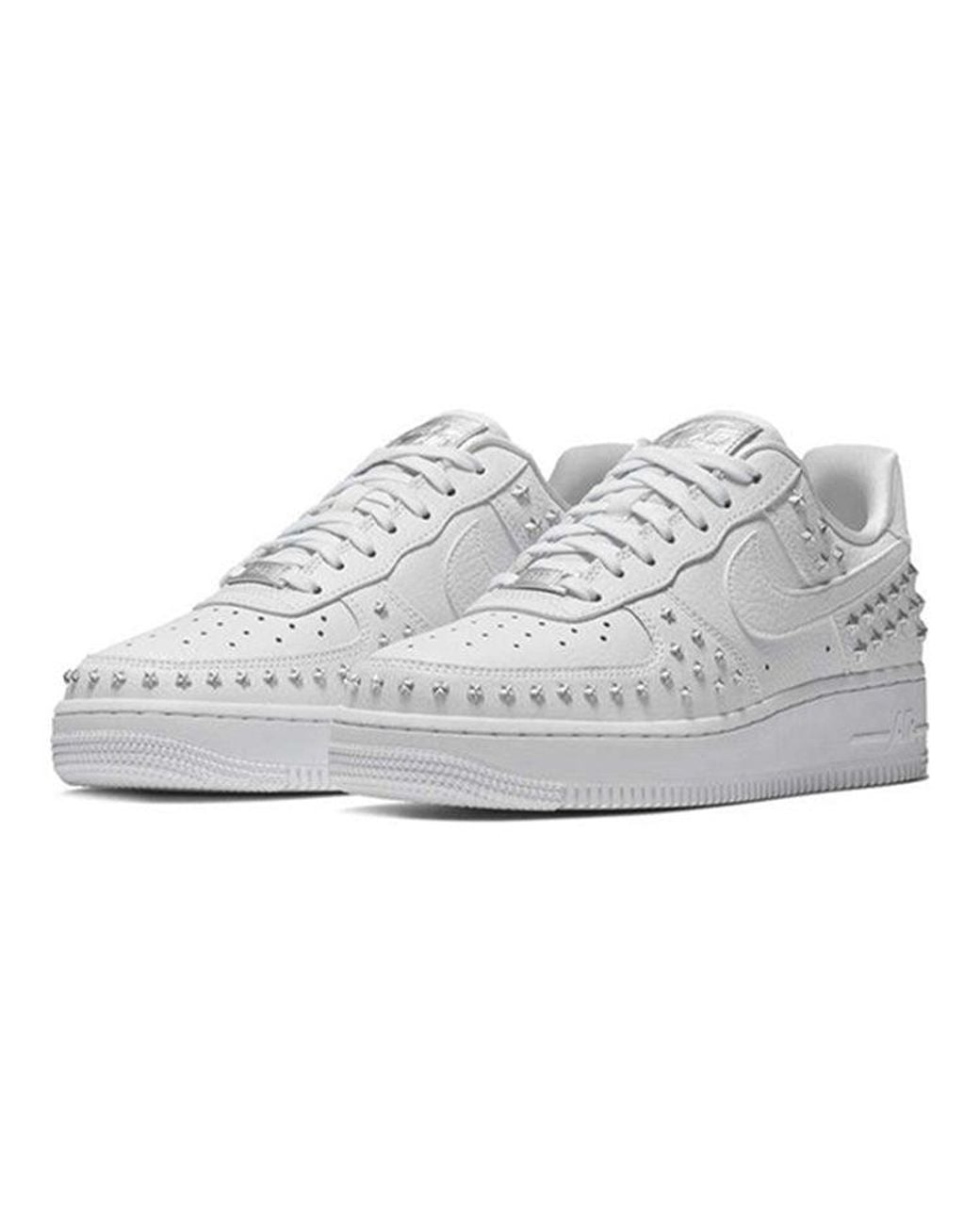 Nike White (Wmns) Air Force 1 Low 'Star-Studded'