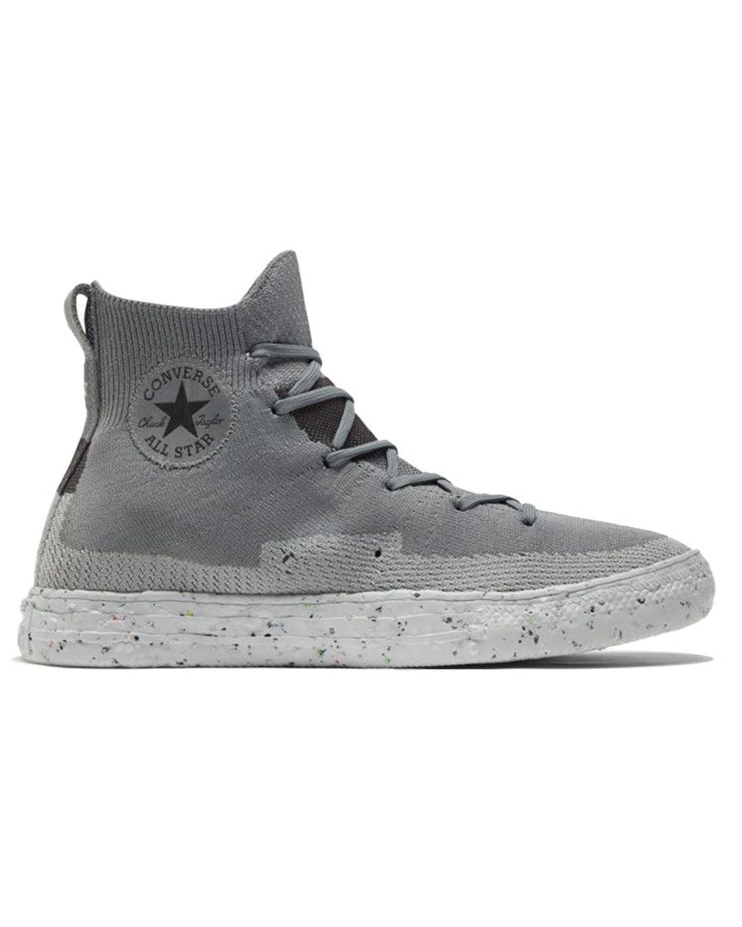Converse Gray Chuck Taylor All Star Crater Knit High 'Limestone' for men