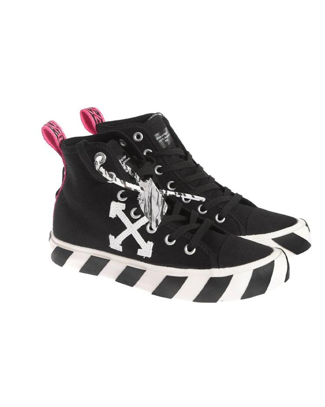 Off-White c/o Virgil Abloh Blue Vulc Sneaker Mid for men