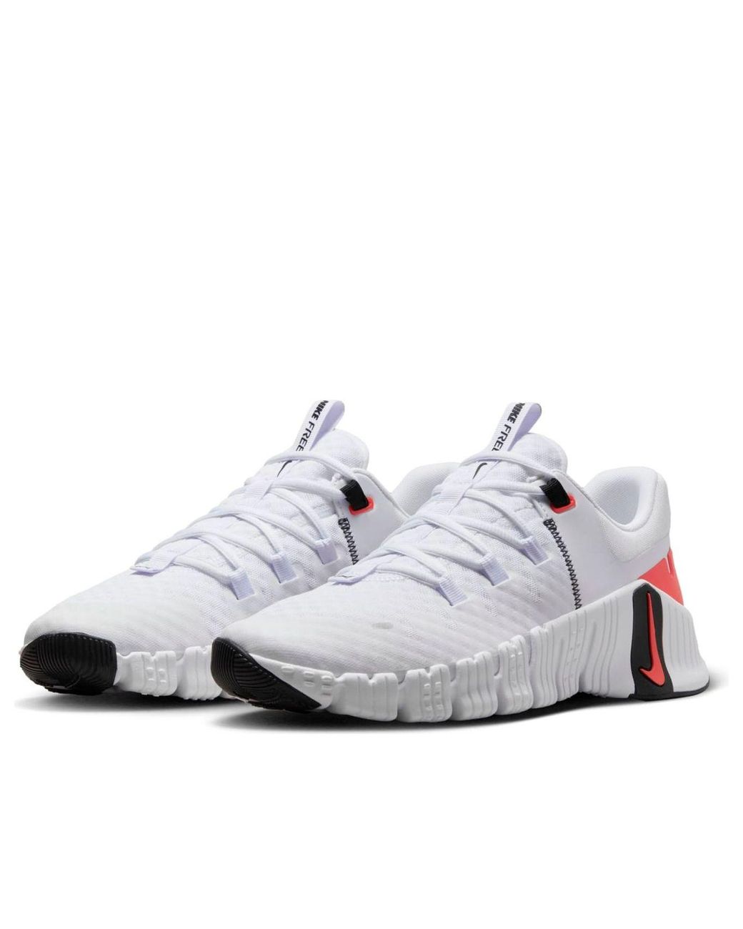 Nike White Free Metcon 5 for men
