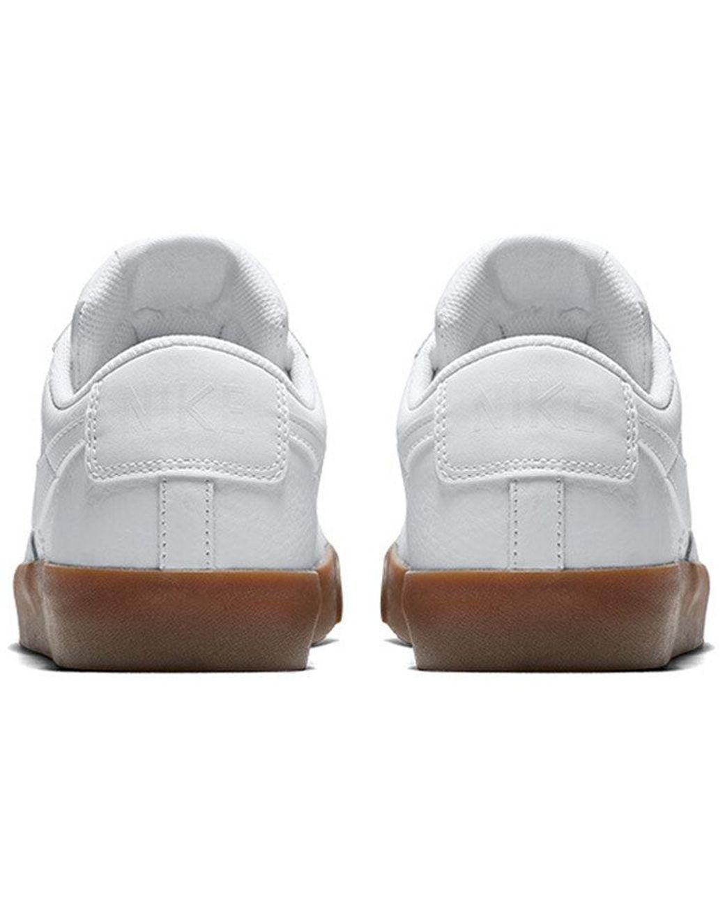 Nike White Blazer Low Le 'Gum Med' for men