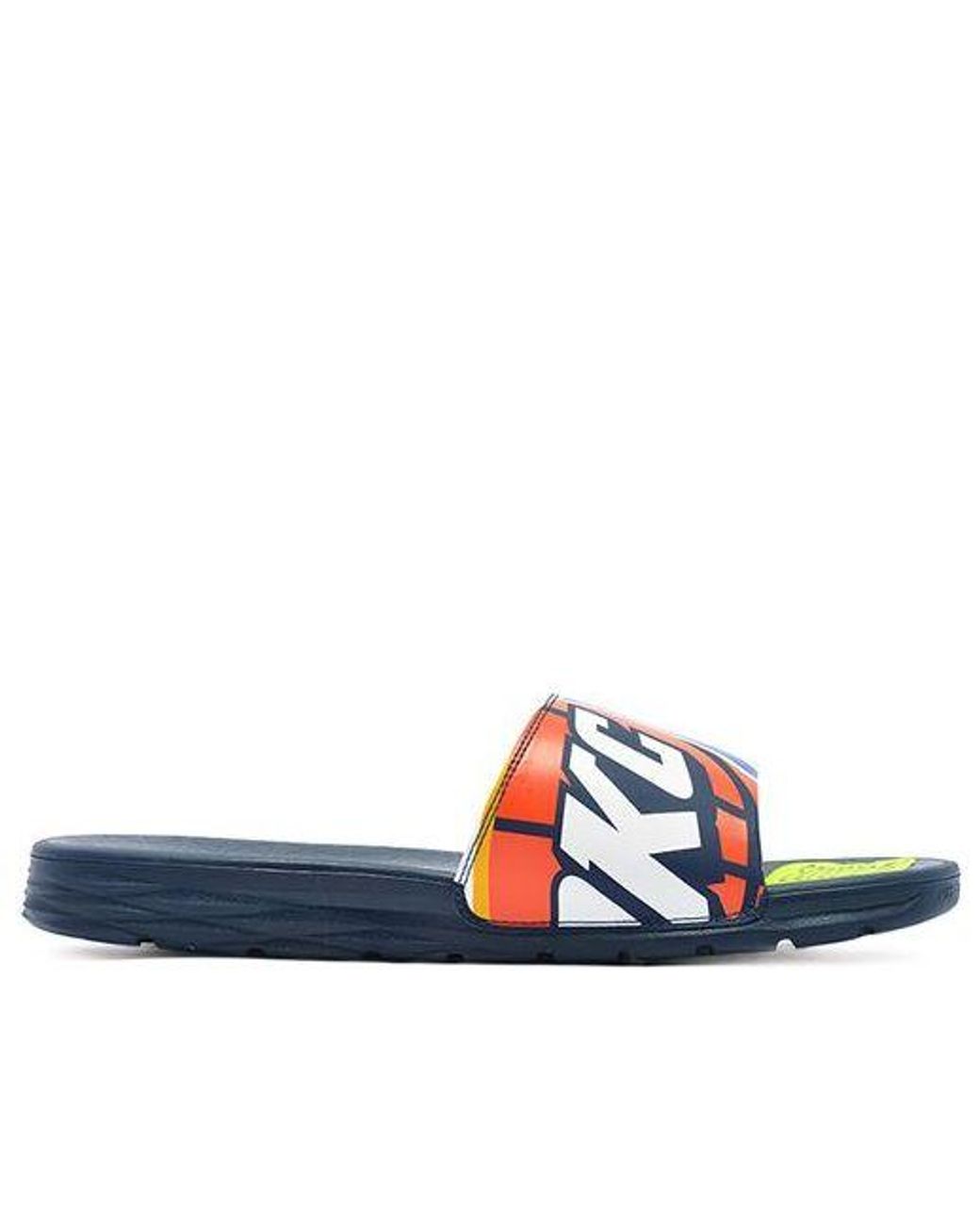 Nike Benassi Solarsoft Nba 'College' in Blue for Men | Lyst UK