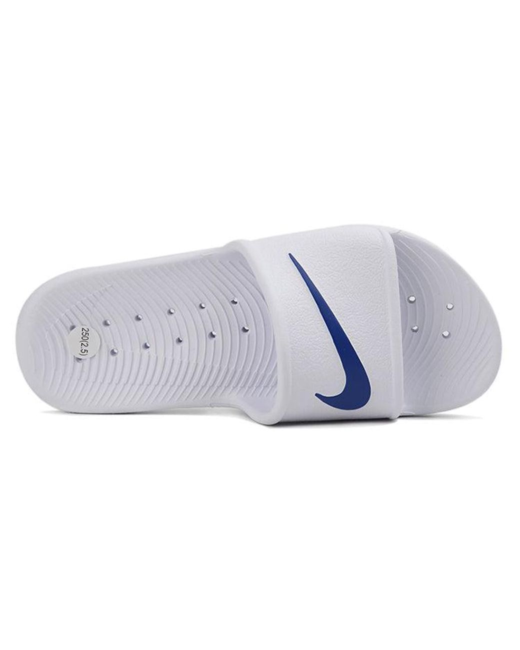 Nike White Kawa Shower for men