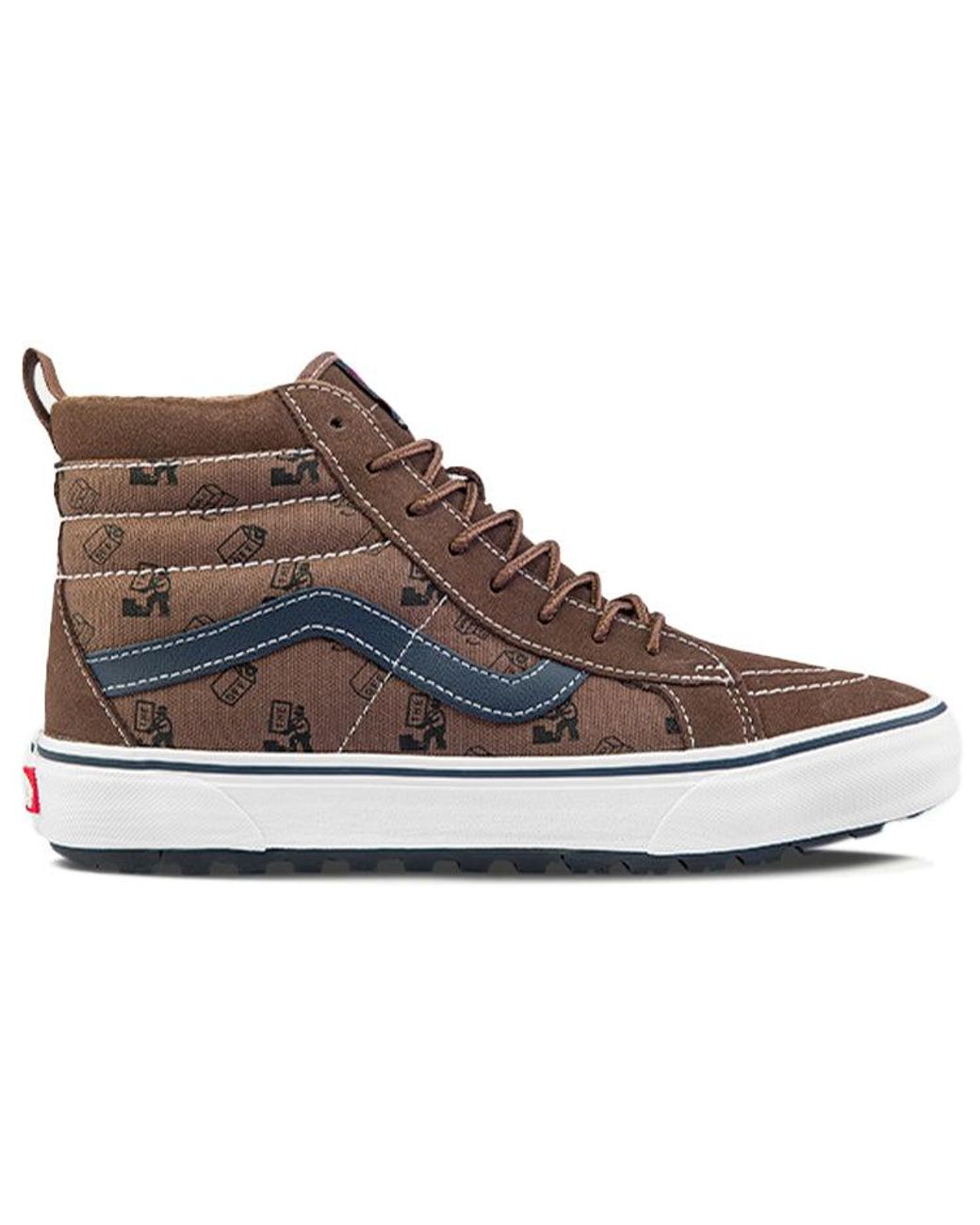 Vans Brown Shoes Skate Shoes for men