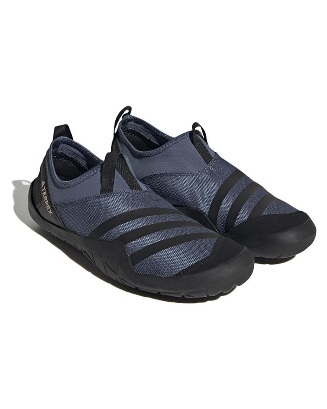 Adidas Blue Terrex Jawpaw Slip-On Heat.Rdy Water Shoes 'Wonder Steel' for men
