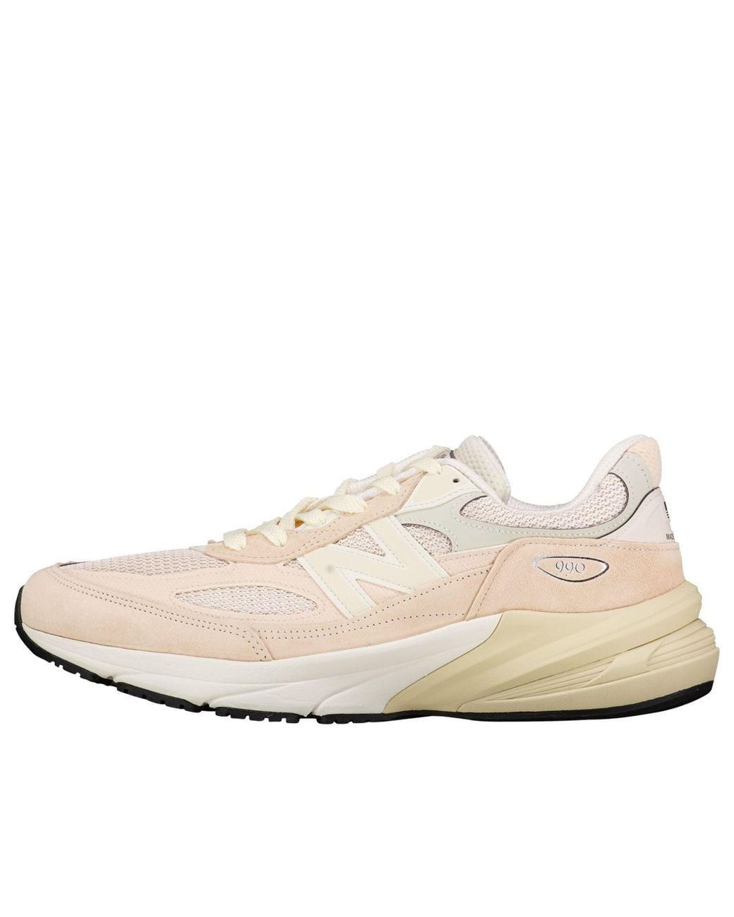 New Balance White 990V6 Made for men