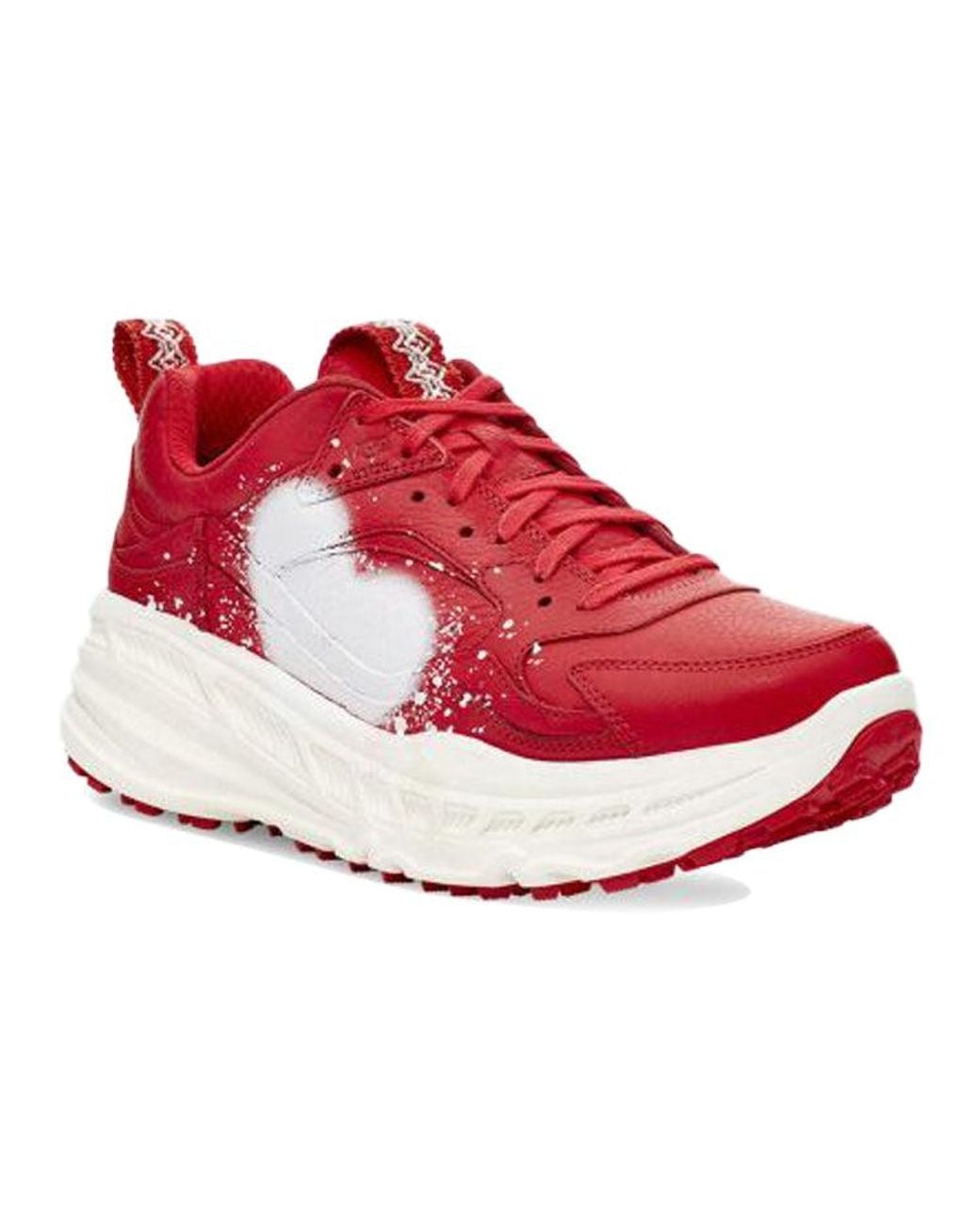 Ugg Red Ca805 X Valentine Cowhide Low Tops Sports Shoe Limited for men