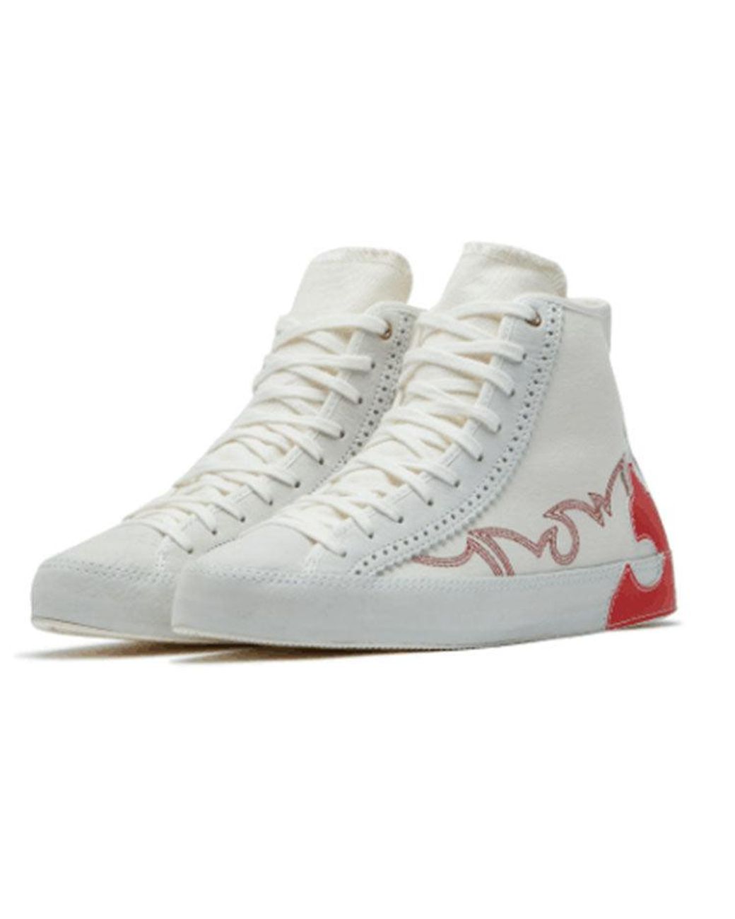 Converse White (Wmns) Chuck Taylor All Star Sasha High Top Canvas Le Egret