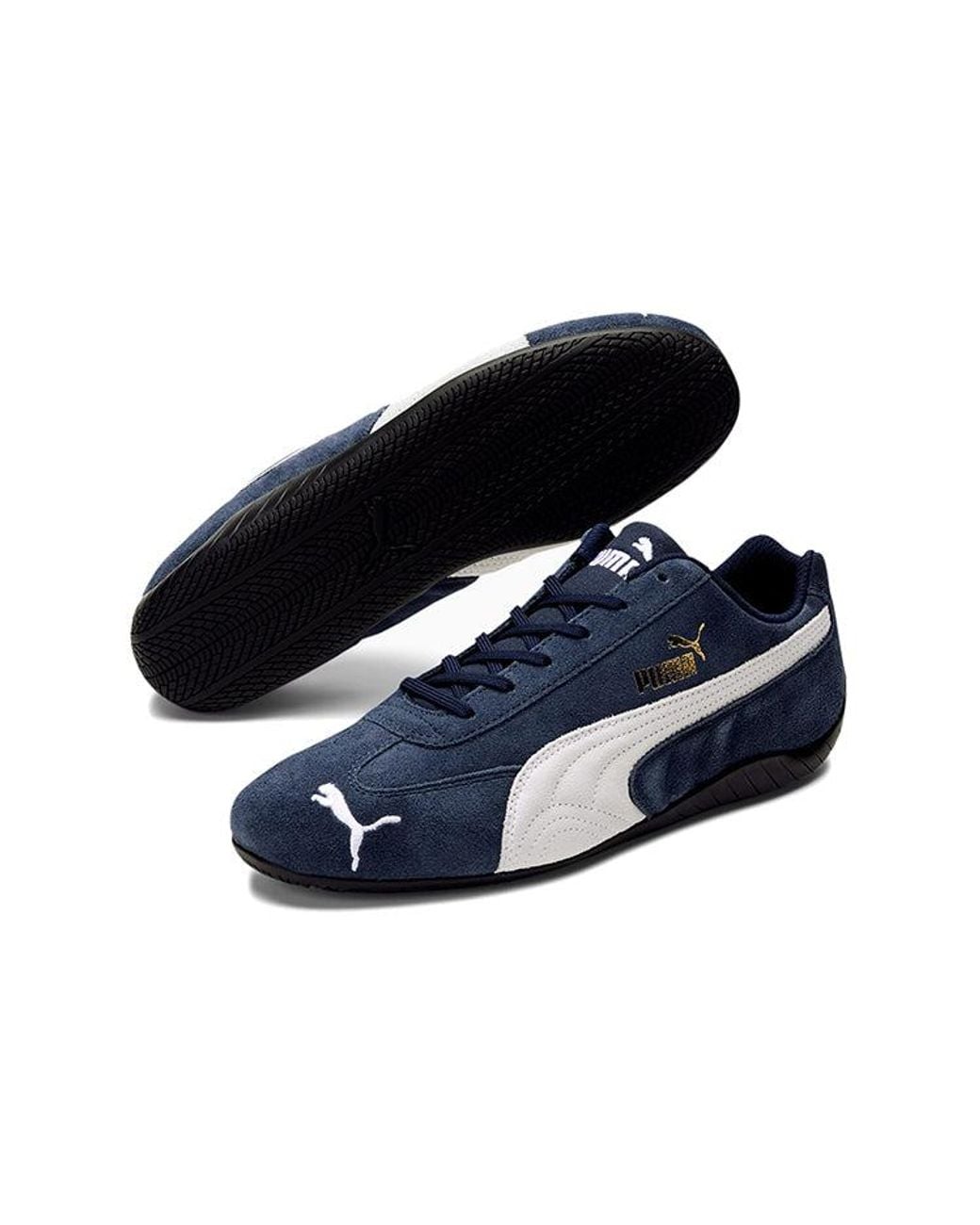 PUMA Blue Speedcat Ls 'Peacoat' for men