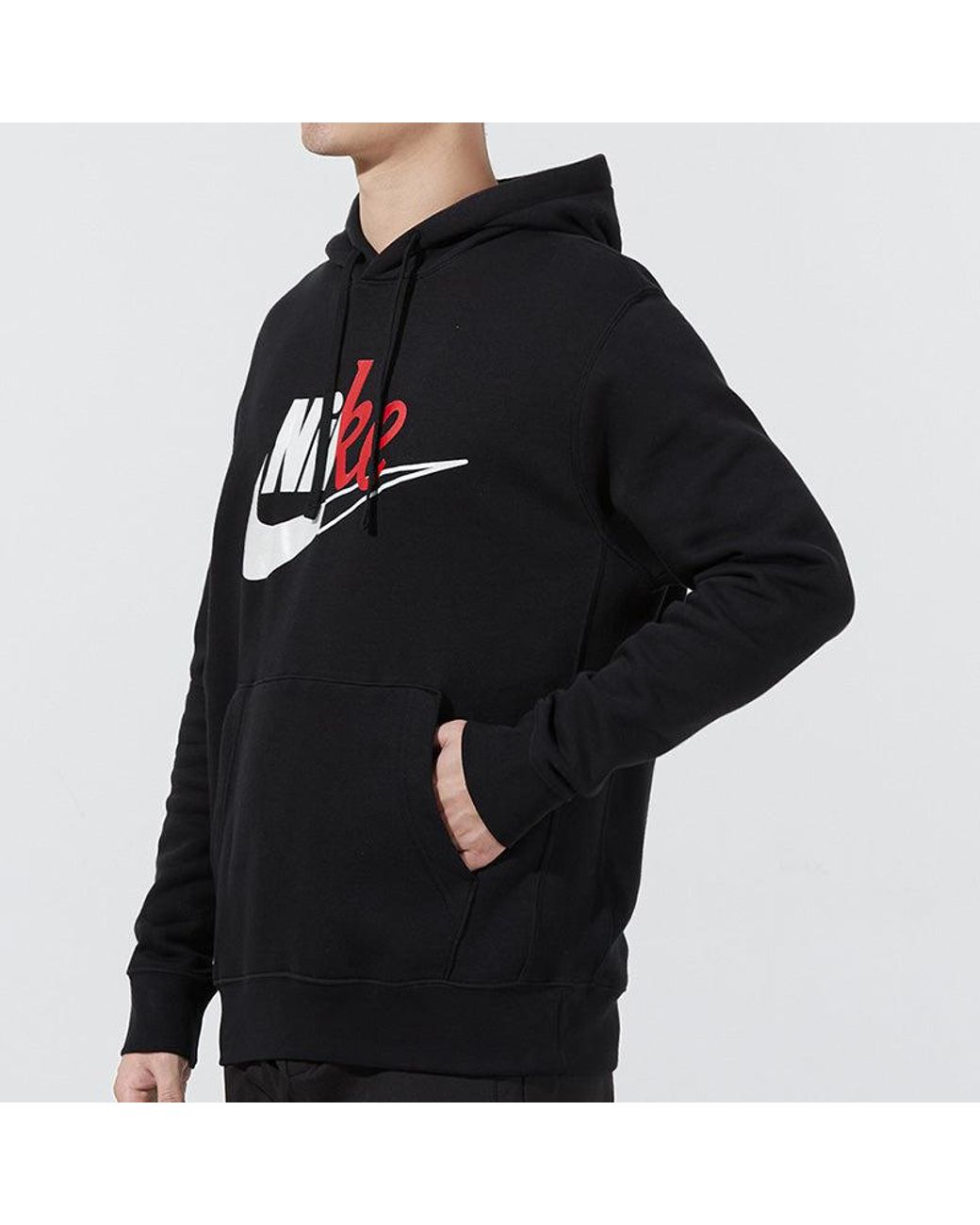 Nike Black Nsw Spe+Po Bb Hh Casual Sports Long Sleeves for men