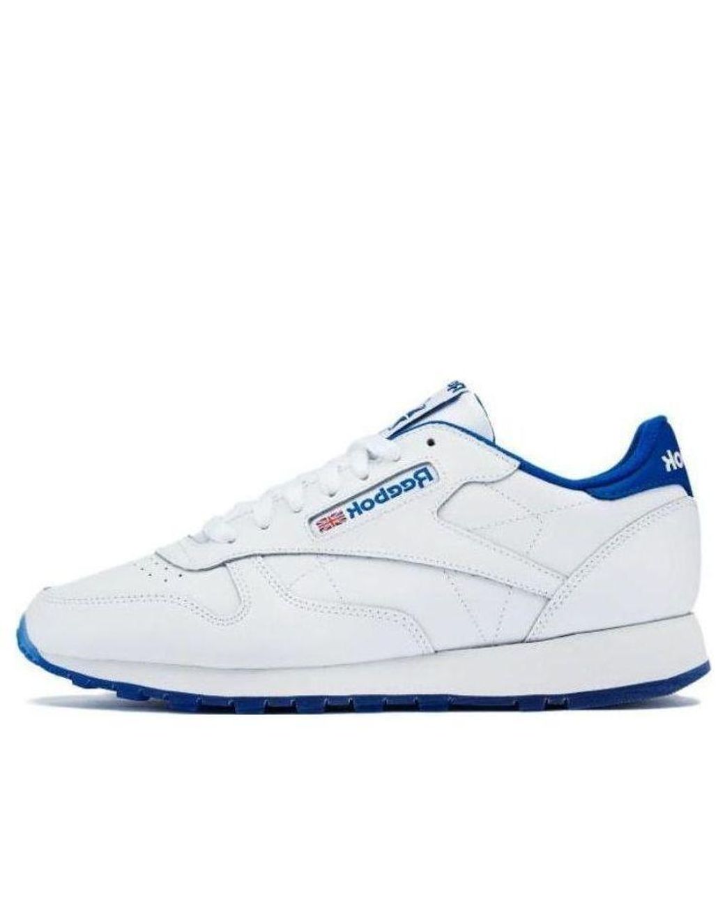 Reebok Blue Classic Leather Ice Shoes Vector' for men