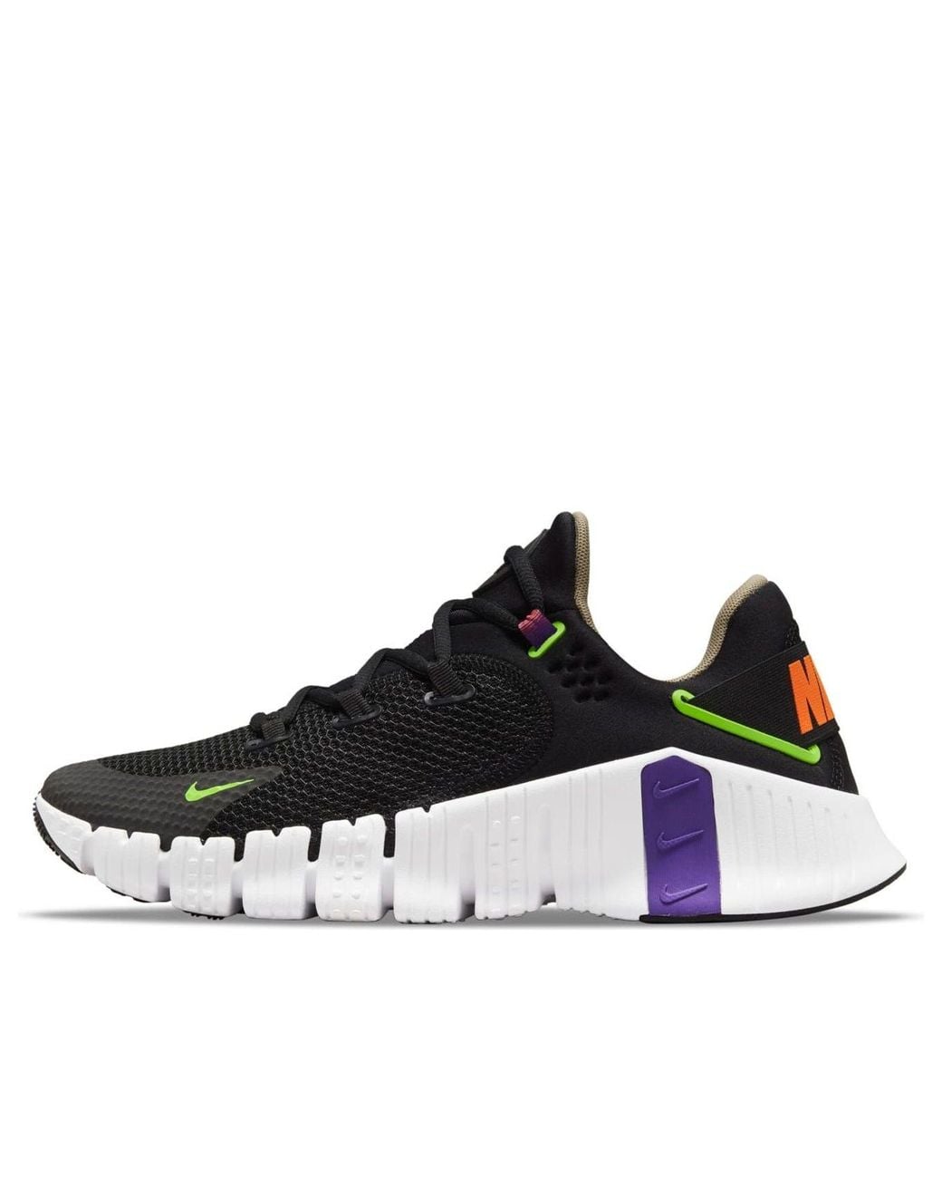 Nike White Free Metcon 4 Electric' for men