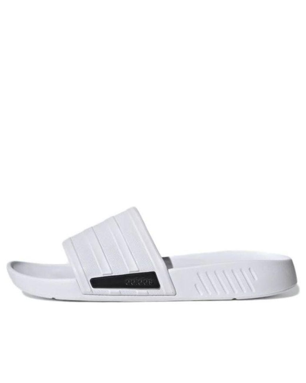 Adidas White Racer Tr Slides Cozy Wear-Resistant Slippers for men