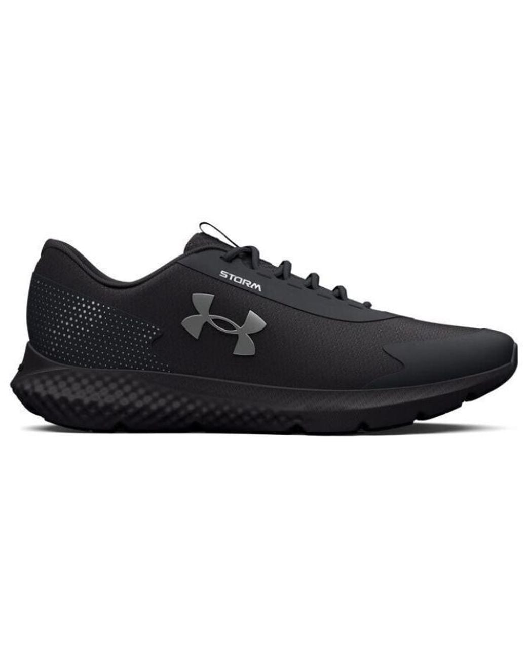 Under Armour Black Charged Rogue 3 Storm 'Triple' for men
