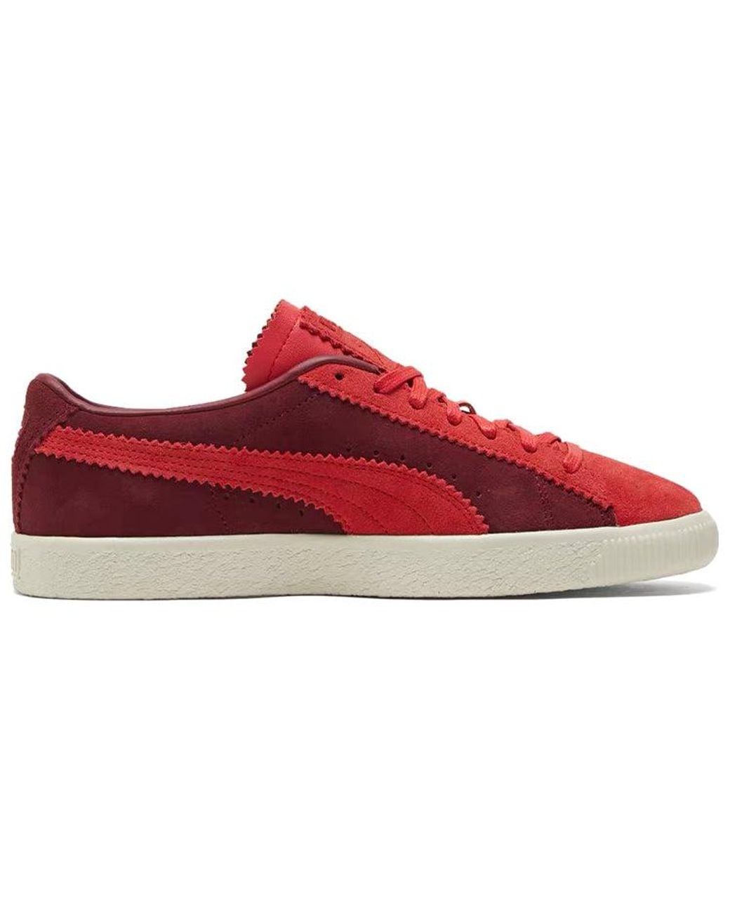 PUMA Red Michael Lau X Suede Vtg 'Poppy' for men