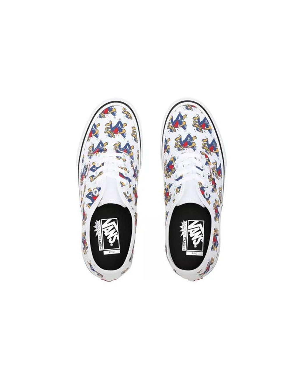 Vans White Skate Wolf Authentic Pro for men